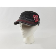 Washington Nationals MLB Baseball Hat Cap Gray Plaid Military Style 47 Brand  eb-51538316